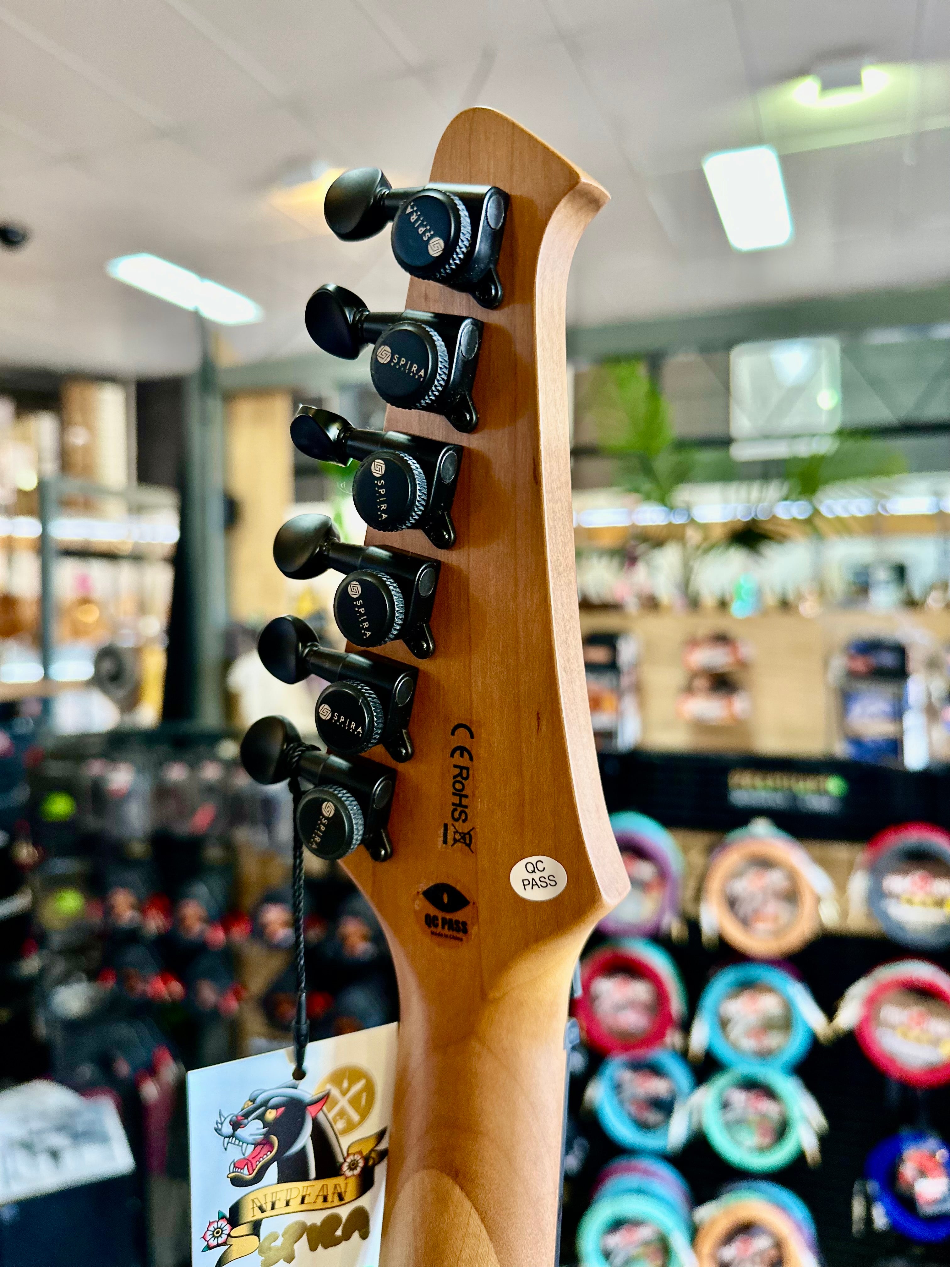 Spira Guitars | S-400 MWR | Satin Wine Red Spira Guitars | S-400 MWR | Satin Wine Red